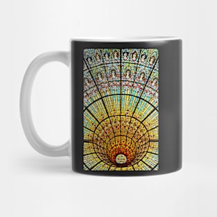 Skylight in the Palau de la Musica Catalana Mug